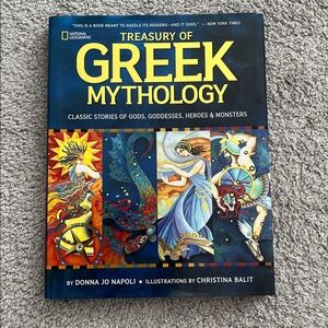 Treasury of Greek Mythology Hardcover Book
